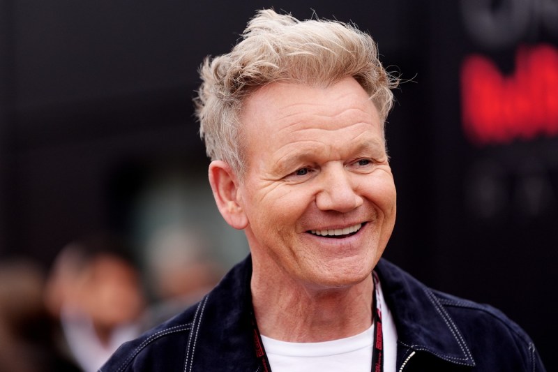 The famous chef Gordon Ramsay, undergoing an intervention to remove a skin cancer