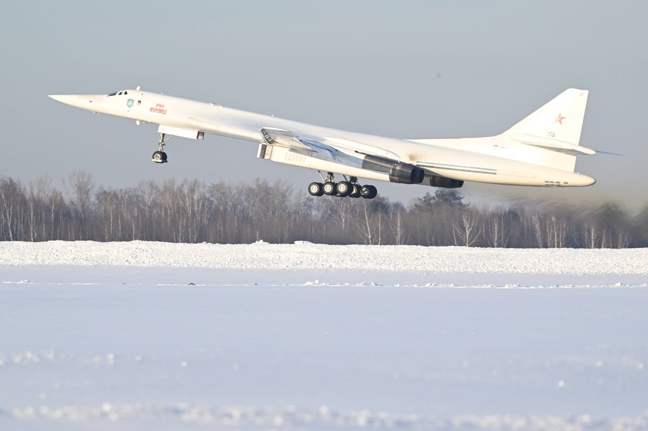 Tupolew Tu-160 m strategic bomb aircraft