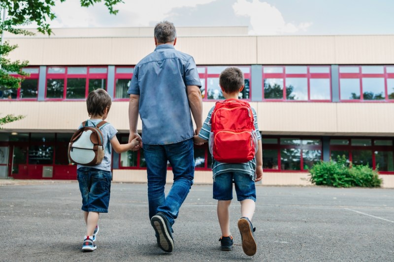 The beginning of the school can be a stressful period for parents with school children. Photo: Shutterstock