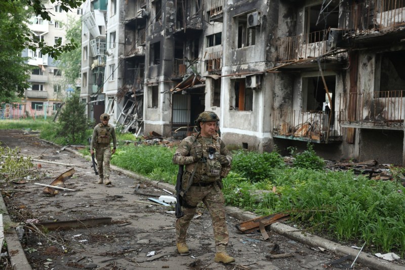 Ukraine says he regained the villages in the east where the Russia's army had managed to penetrate