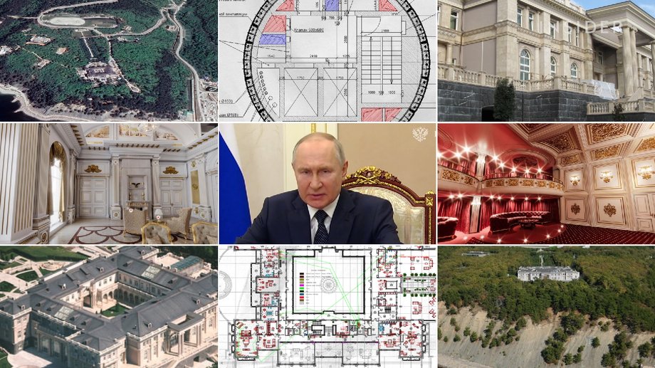 The residence of Vladimir Putin has 11 bedrooms on the surface and an underground bunker with a high level of safety