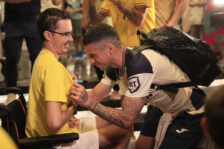 The national team arrived in Larnaca, two days before the match with Cyprus / Photo: Cristi Preda GSP