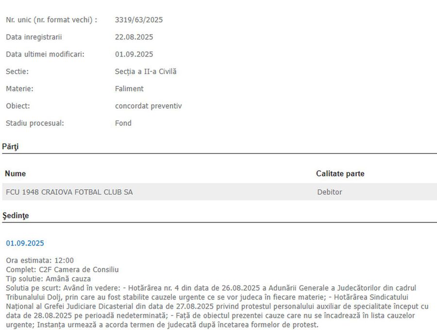 FCU Craiova, blow because of the chaos of justice »How could, for the moment, Adrian Mititelu: The key is at FRF