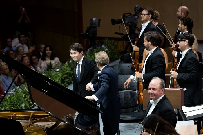 Seong-Jin Cho in the Enescu Festival. Photo: Cristina Tanase / George Enescu Festival