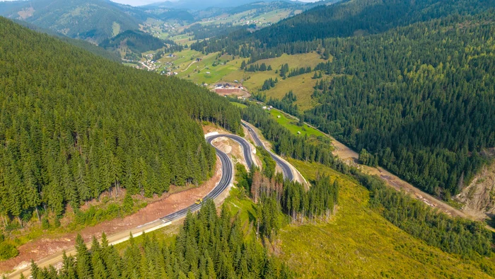 Panaci County Road - Bilbor Photo: Facebook/Gheorghe Holdan