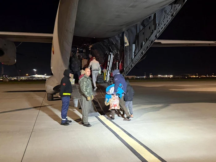 Refugees brought to Romania Photo: DSU/FB