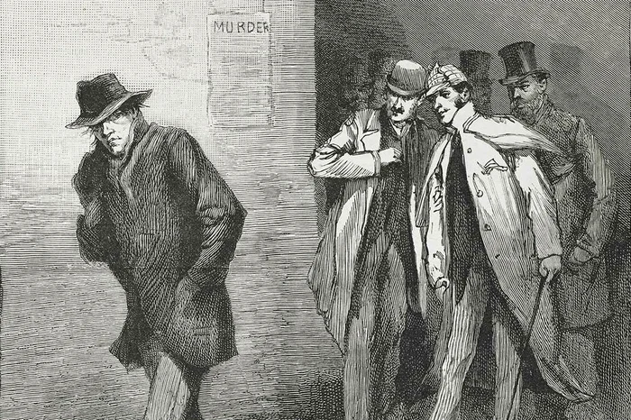 O reconstituire ipotetică a lui Jack Spintecătorul FOTO Illustrated London News