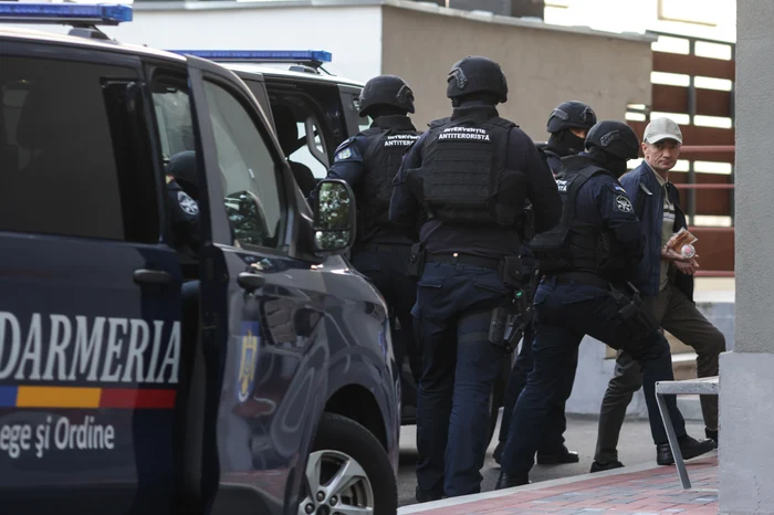 After hearings, Alexandru Bălan was detained for 24 hours. Photo: Inquam/George Călin