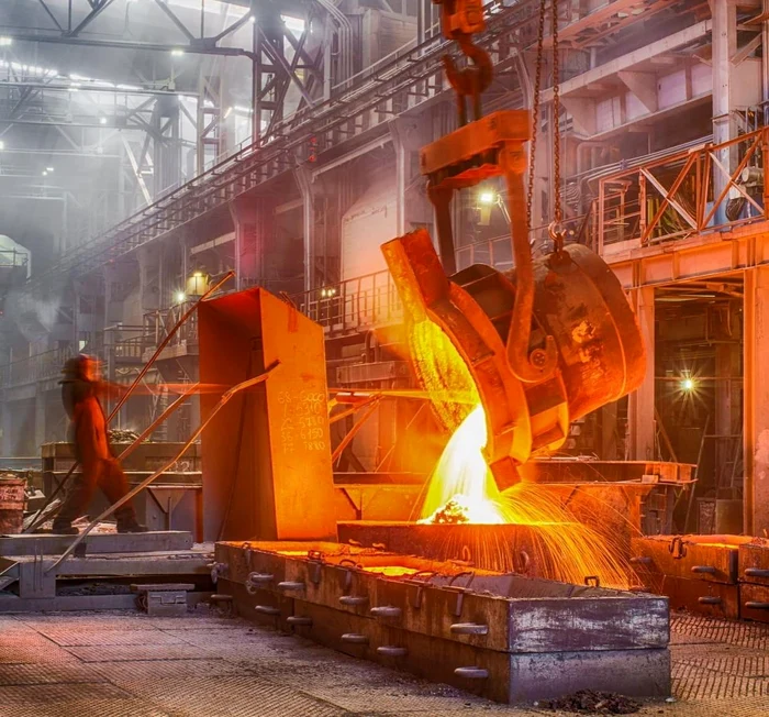 steel works
