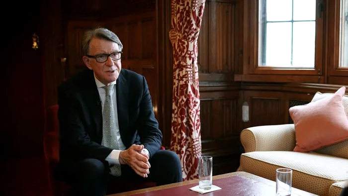 Peter Mandelson, compromised by his extremely close relationship to Jeffrey Epstein. Photo: parliament.uk