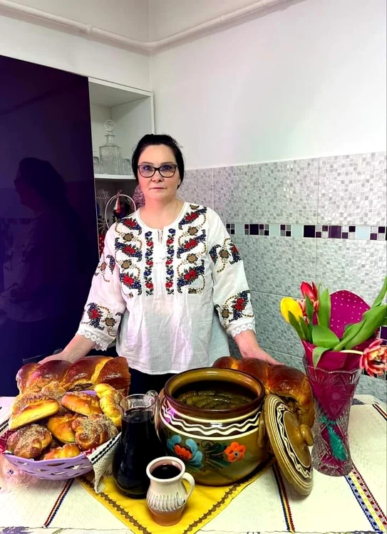 Mariana Grigoruță makes many traditional photo preparations Mariana Grigoruță