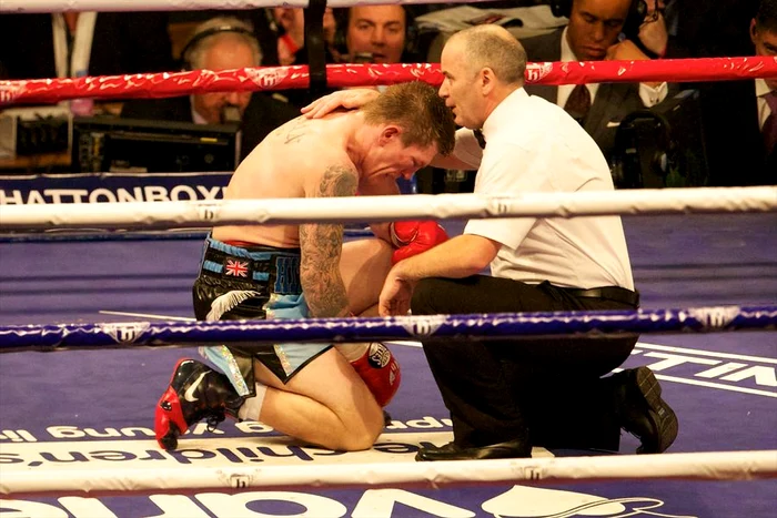 Ricky Hatton in 2012 when photo/imago withdrew