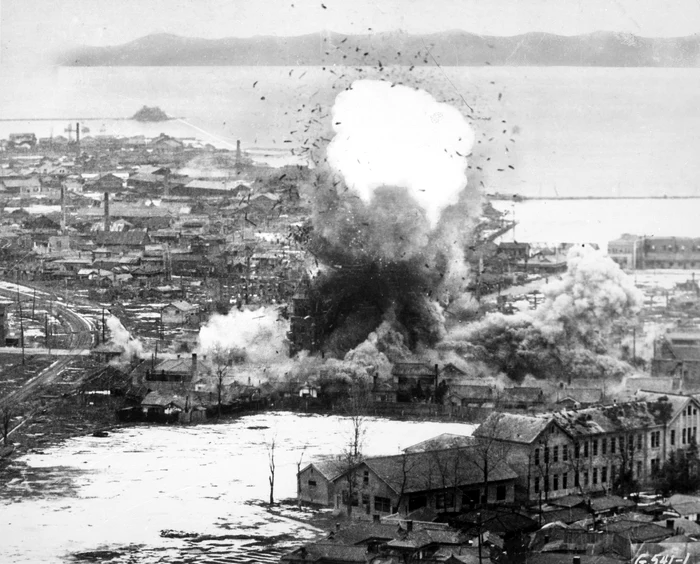 American bombardments in North Korea Photo Wikipedia