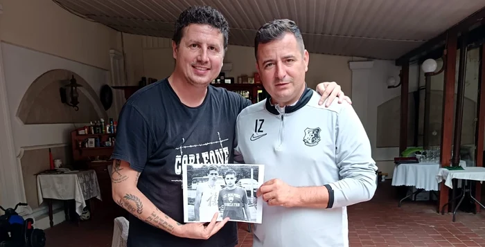 Ionuț and Ianis hold in hand a 19 -year -old footage