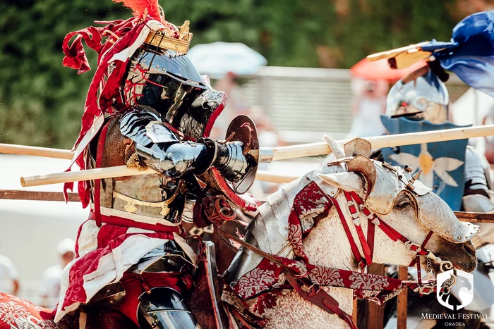 Image from the Oradea Medieval Festival in 2022 Adevărul Archive