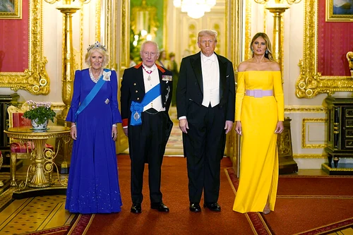 Banquet King Charles Trump Photo Gettyimages 2235418299 JPG