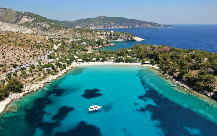 Some beaches in Thassos hide a deadly danger to tourists. Photo: Pixabay