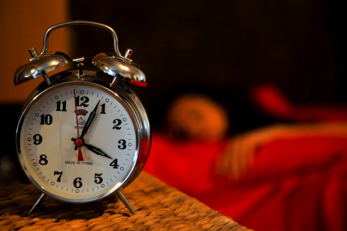 A nightstand clock that symbolizes the change of time and switching to winter time Mediafax