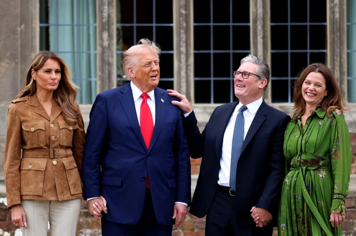 Donald Trump has met with Keir Starmer in the UK State Visit PHOTO EPA-EFE