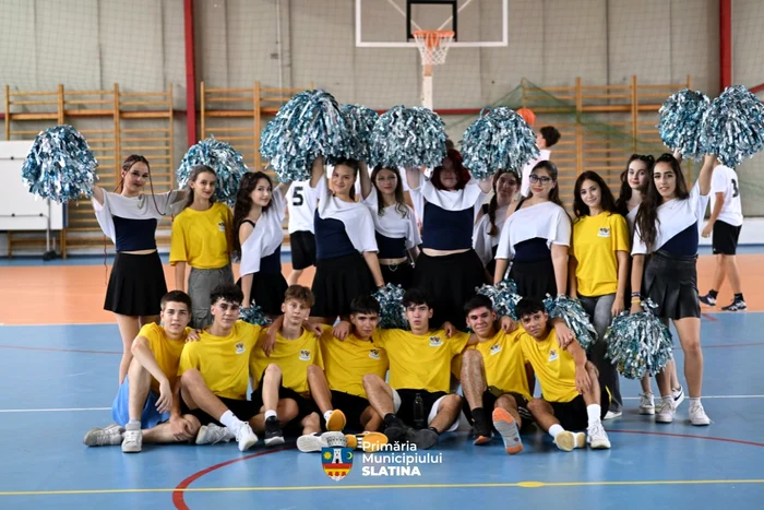 The winners of the basketball competition - CNRG Photo team: Slatina City Hall