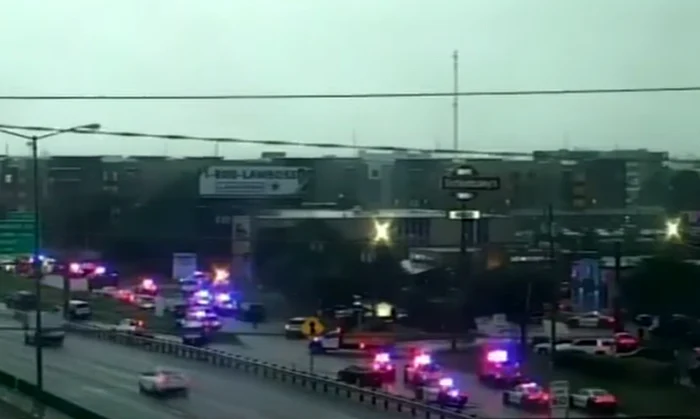   The attack took place in Dallas. Capture YouTube Livenow from Fox