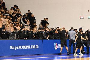Serious incidents in Romania - Hungary! The Romanian fans entered the parquet and beat the gendarmes »qualifying at EC Futsal has been decided in the last two minutes