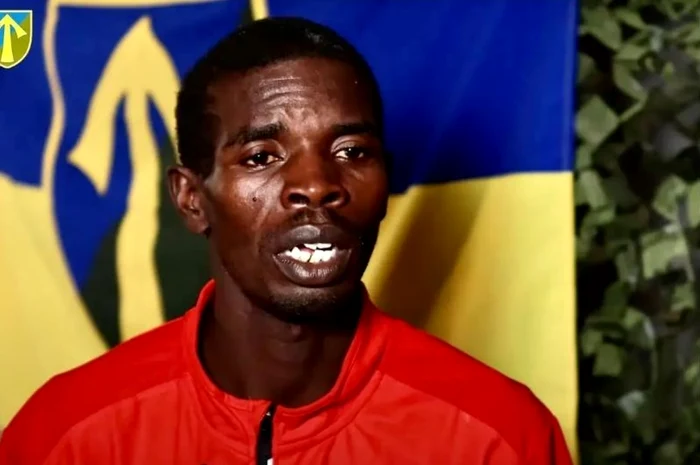 An athlete from Kenya, captured by Ukraine, claims to be cheated on the archive photo