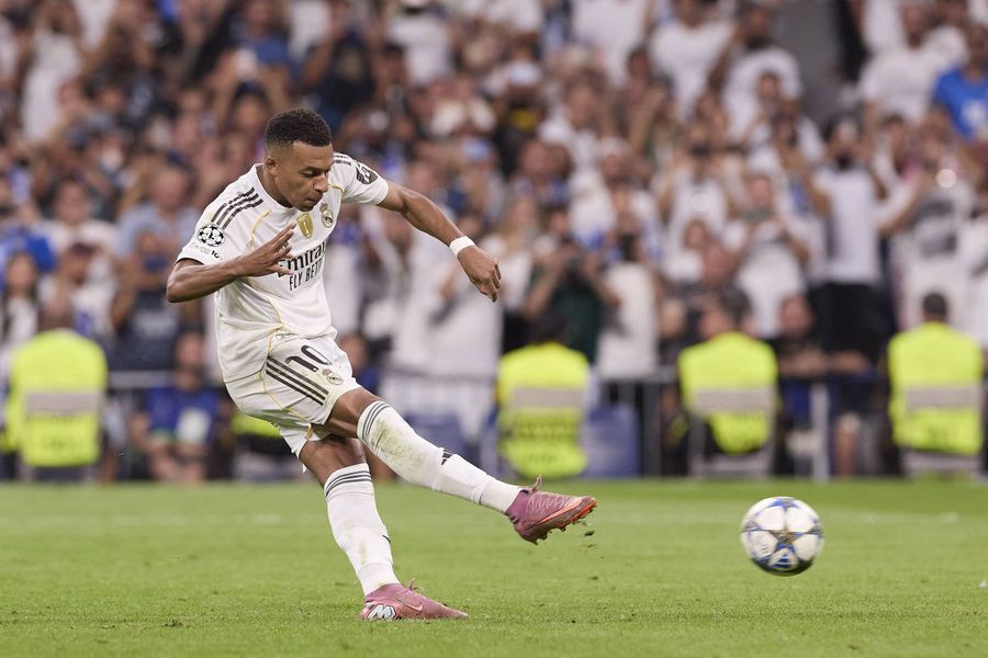 Kylian Mbappe has transformed the last six penalties executed: 4 at Real Madrid and 2 to National / Photo: Imago Kylian Mbappe went on