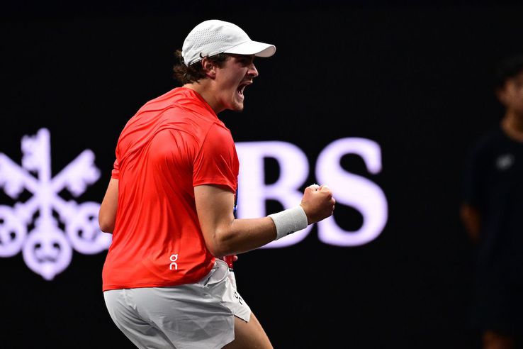Joao Fonseca at Laver Cup 2025 Photo: Laver Cup