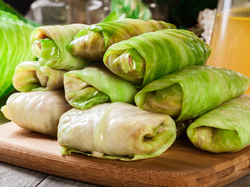 Never cook cabbage for cabbage rolls! Just do this - and after 10 minutes it will turn out soft