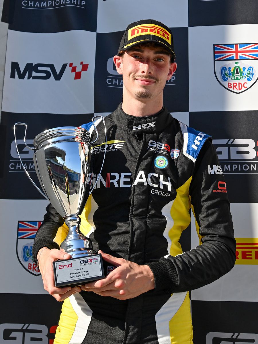 Diagnosis for one of the growing stars of the motorsport: 