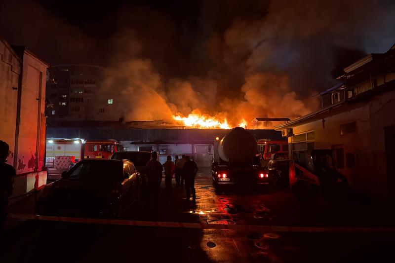 Diana Buzoianu, about the violent fire in Bucharest: The Environmental Guard can only intervene after extinguishing, it is the same case as in the Red Dragon