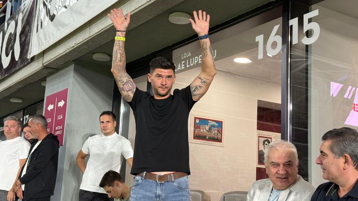 Cristian Săpunaru, in Giulești for Rapid - Hermannstadt // Photo: Ionuț Iordache (GSP)