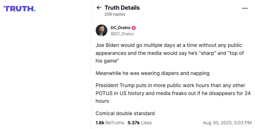 Trump commented on rumors about his health photo 1