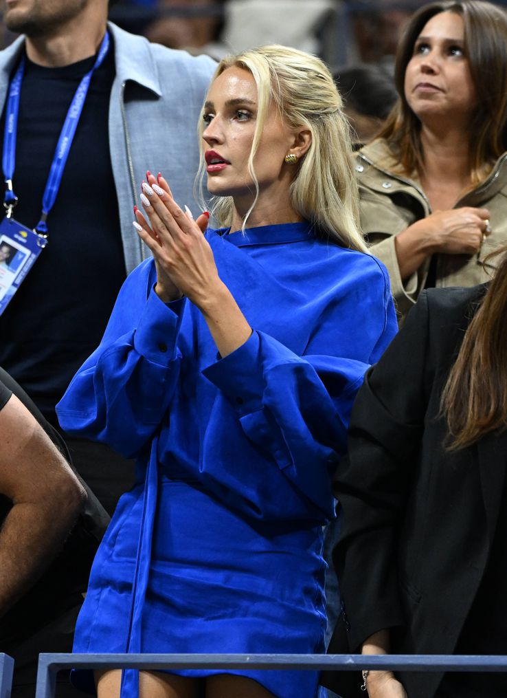 Morgan Riddle, at the match Fritz - Djokovic / Photo: Imago
