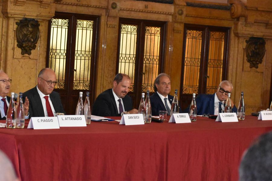 Dan Șucu, Genoa's property, at a meeting with businessmen from Genoa / Photo: Buoncalcioatutti.it Dan Șucu's business partner reveals: