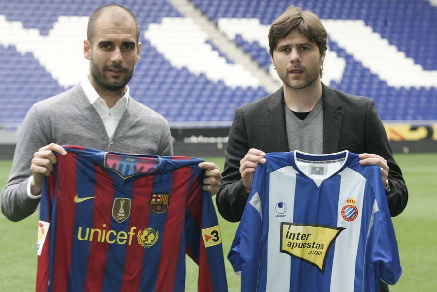 Pep Guardiola (left) and Mauricio Pochettino (right) / Photo: Imago Images The great coach shocks: