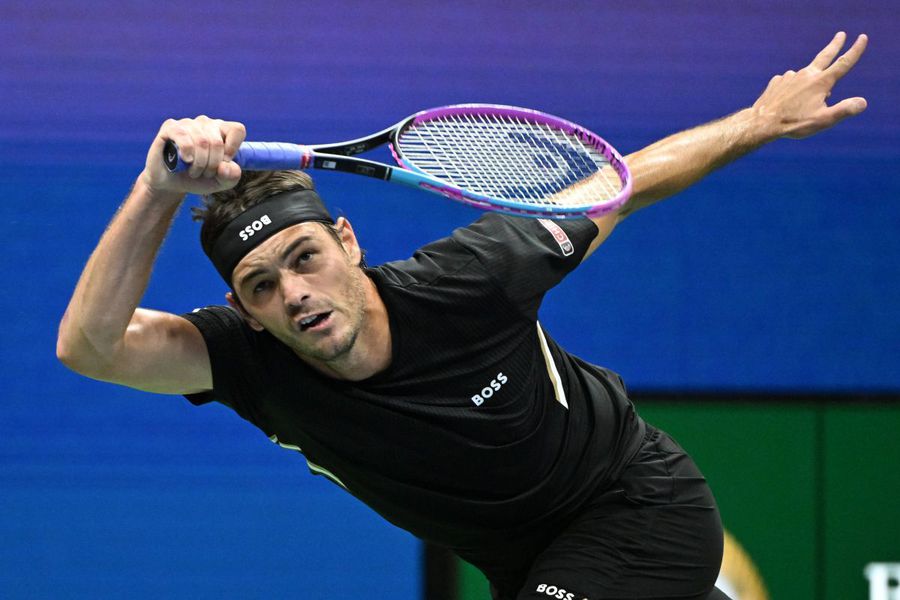 Taylor Fritz / Photo: Imago Taylor Fritz, in an unusual situation after defeating Novak Djokovic