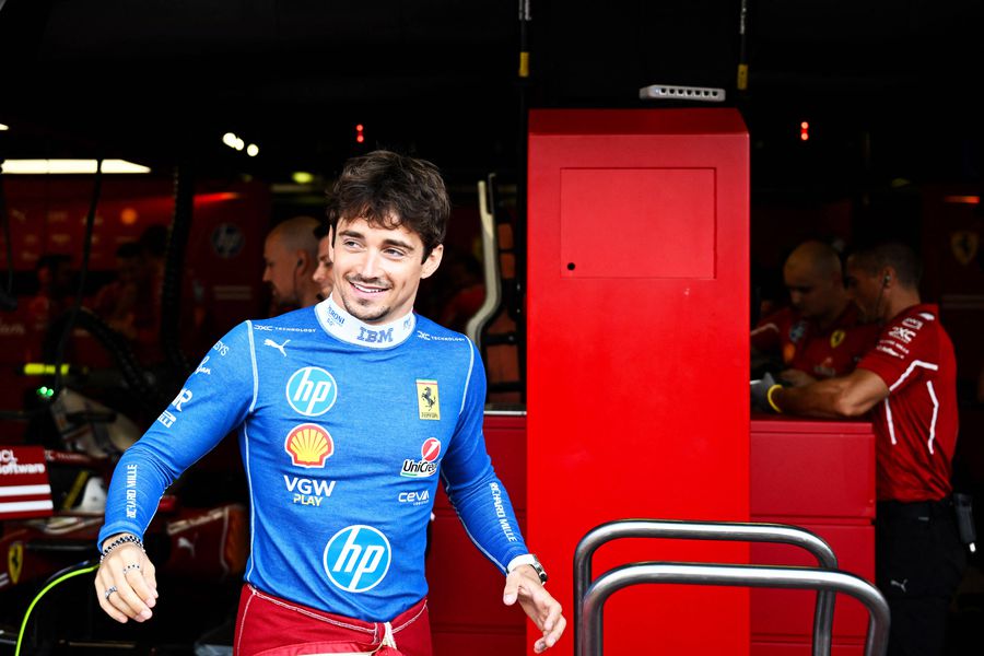 Charles Leclerc // Photo: Imago Ferrari pilots, confident after the first day in Monza: