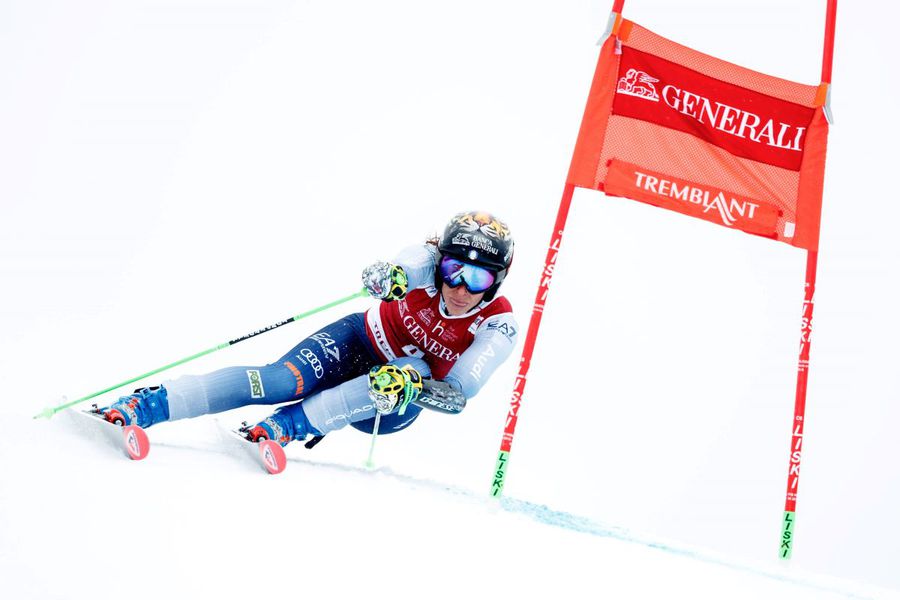 The terrible injury suffered in April still gives Federica Brignone's headaches: 