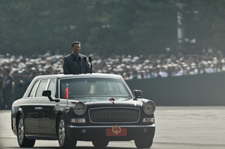 XI Jinping during the Military Parade, Beijing, September 3, 2025.