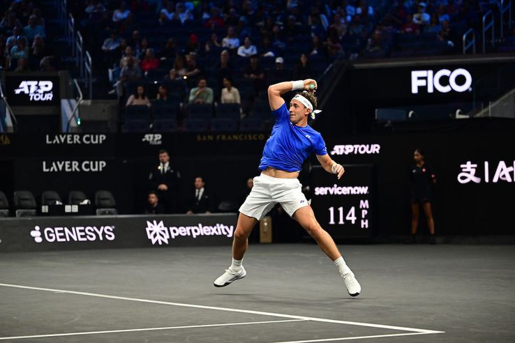 Casper Ruud at Llaver Cup 2025 Photo: Laver Cup