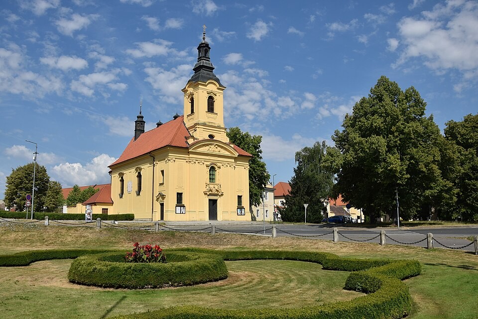 One of the churches in the Czech city of Dobris