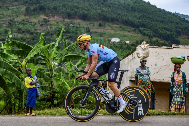 The World Cycling Championships arrived in Rwanda, Remco among the protagonists / photo: IMAGO