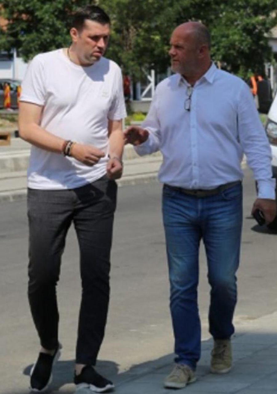 Cristi Bobar and the mayor of Resita, Ioan Popa The declared objective of Resita: