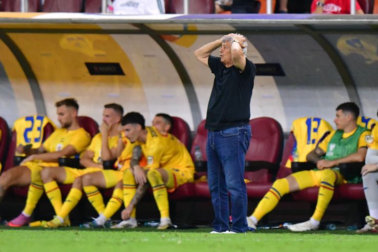 Mircea Lucescu, in Romania - Canada, friendly on the National Arena/ Photo: Cristi Preda (GSP)