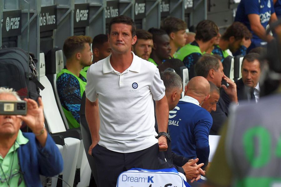 Cristi Chivu, during the match Juventus - Inter 4-3/ Photo Imago Images Cristi Chivu, the first reaction after the dramatic failure in