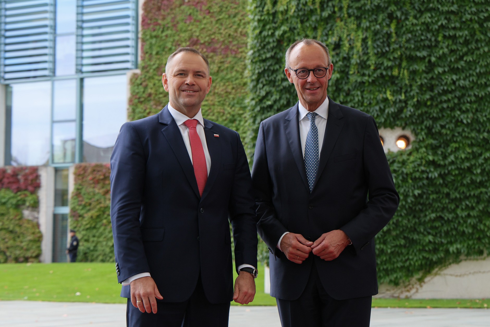 Karol Nawrocki and Friedrich Merz