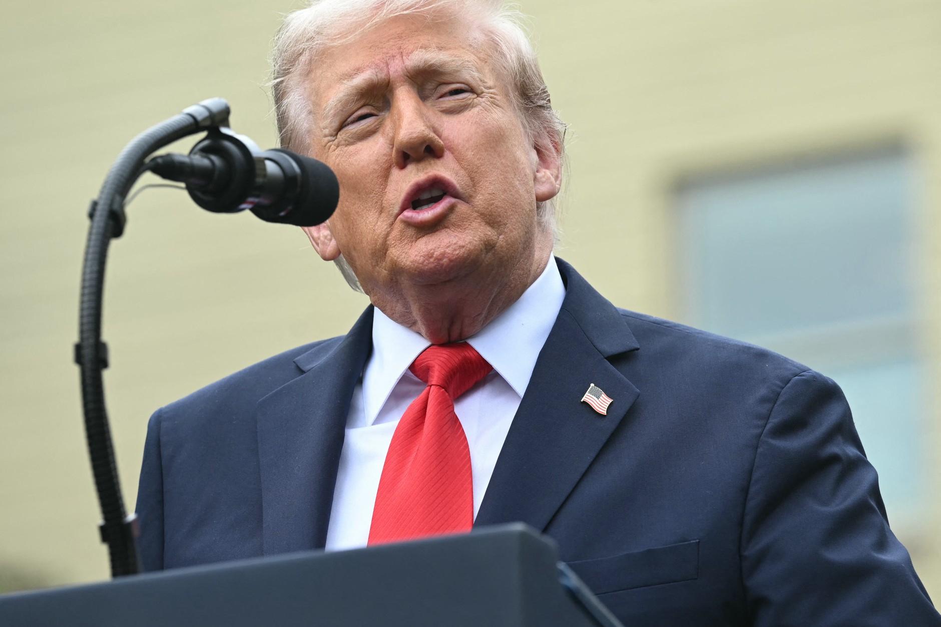 US President Donald Trump, Washington, September 11, 2025.