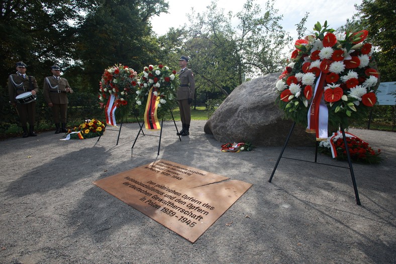 30-ton boulder- "Memory stone for Poland 1939-1945"